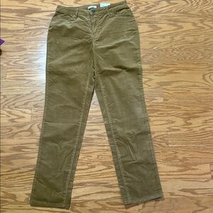 Croft & Barrow Tan Corduroy Pants